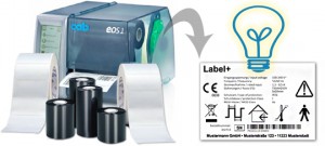 Typenschilder nach Norm im Desktopdrucker drucken – Labelfox